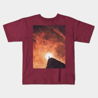 Burn like the sun Kids T-Shirt